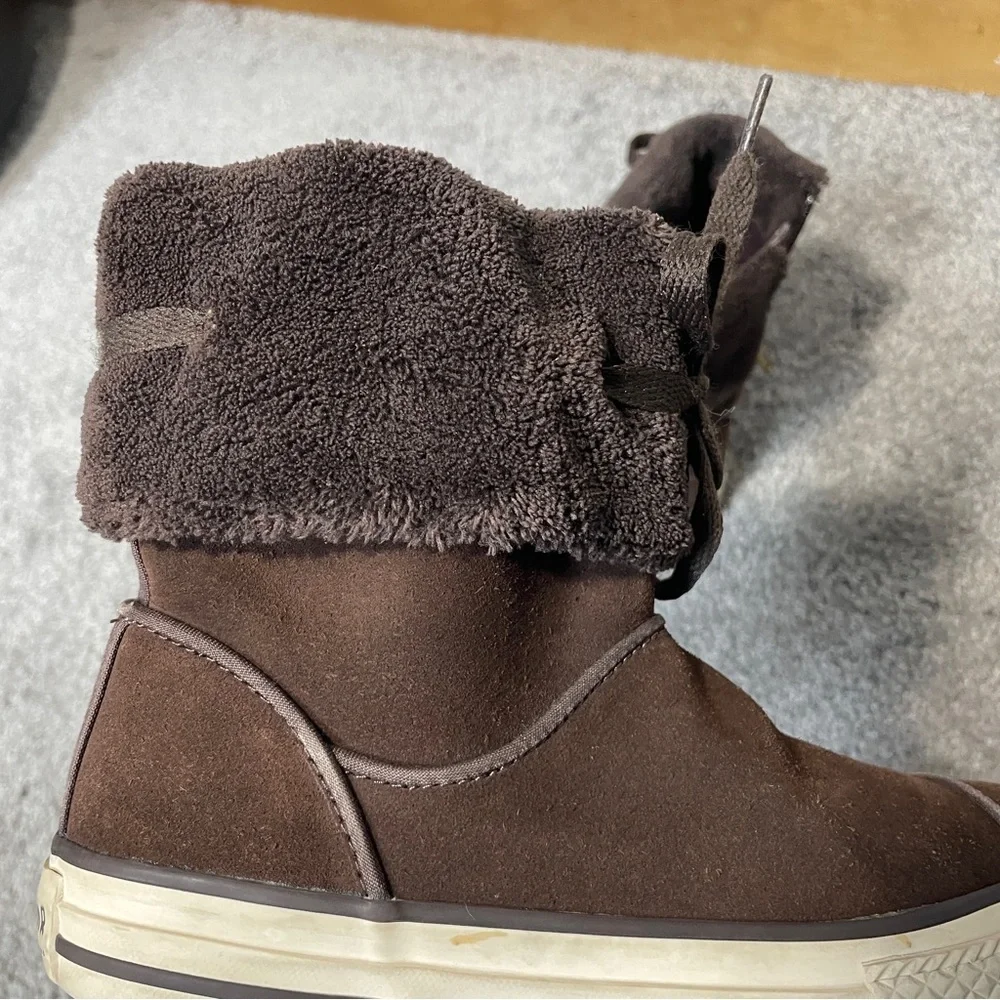 Converse Kids Brown Chuck Taylor‎ Boots Unisex Kids Size 12.5